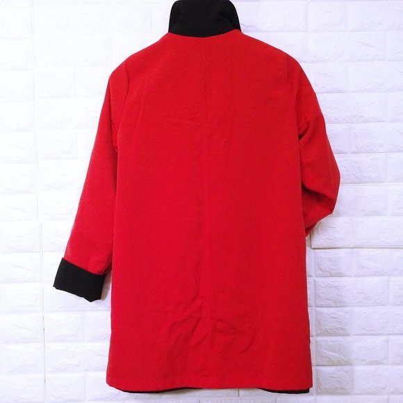 Reversible Lightweight Jacket Windbreaker Pockets - Picture 5 of 12